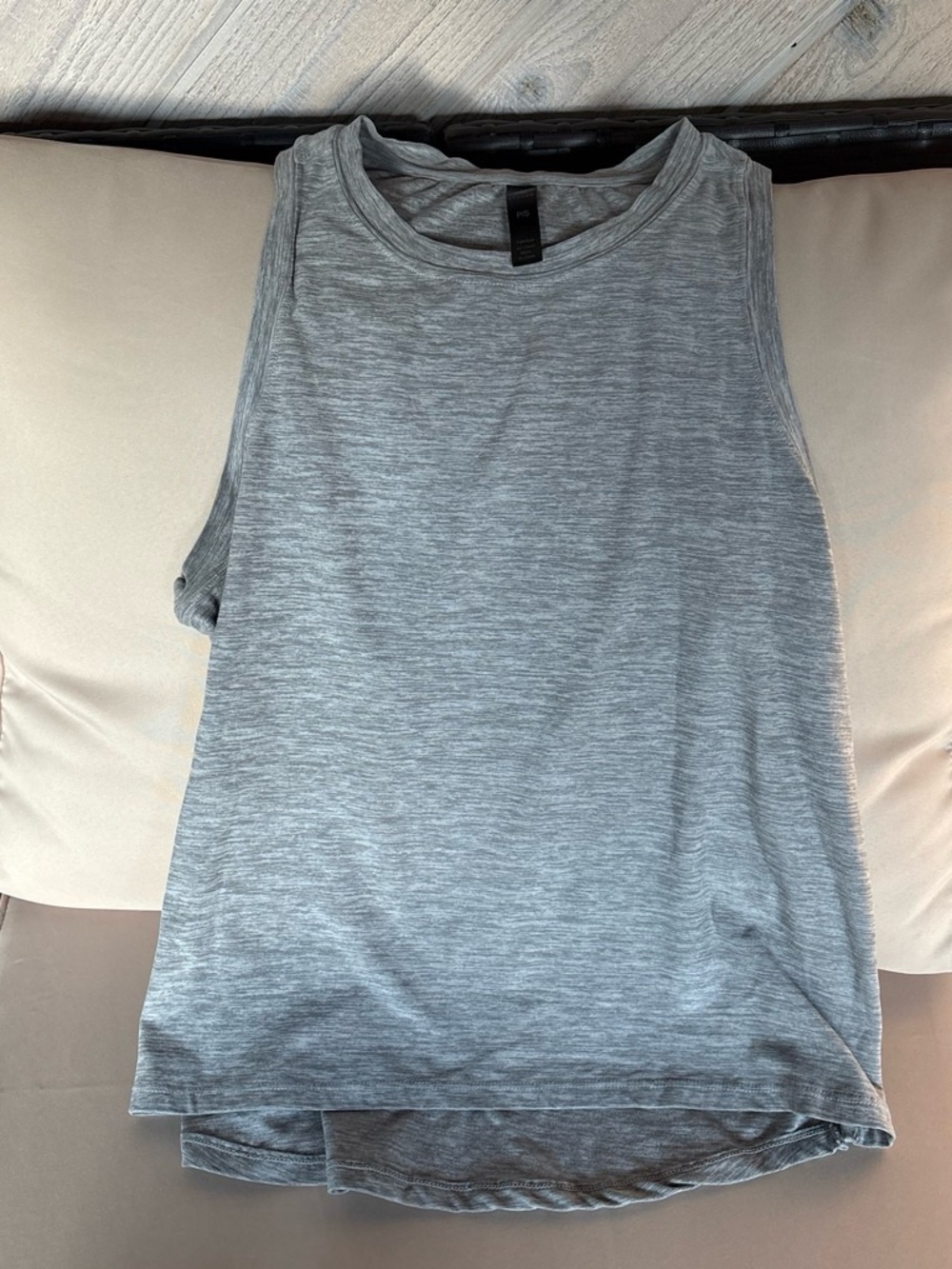 Kyodan Light Gray Heathered Sleeveless Tank